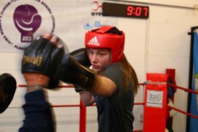 Other image for Female boxer wants to be a trailblazer
